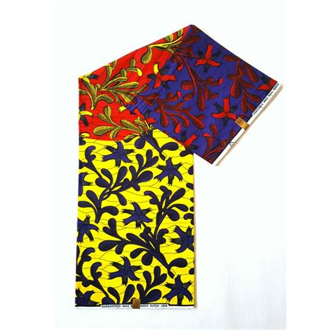Flower Birds African Print Fabric Ankara African Print Fabric And