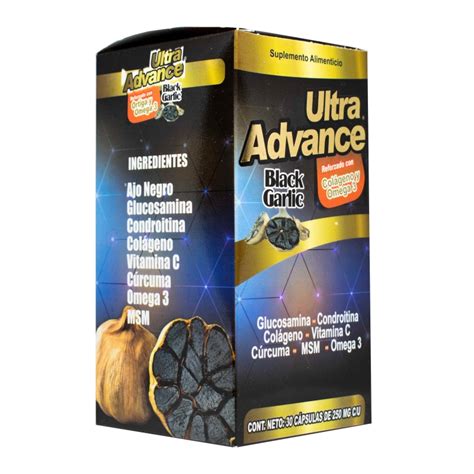 Ultra Advance Black Garlic Nica Laya Productos Naturistas