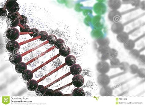 DNA Helix DNA Background Genome Sequencing Stock Illustration ...