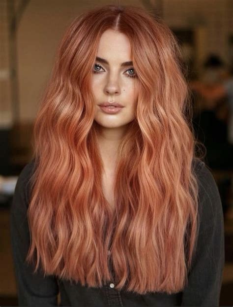 Pin By Meagan Tanner On My Style Coral Hair Ginger Hair Color Peach