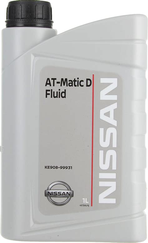 Характеристики Масло трансмиссионное Nissan "At-Matic D Fluid ...