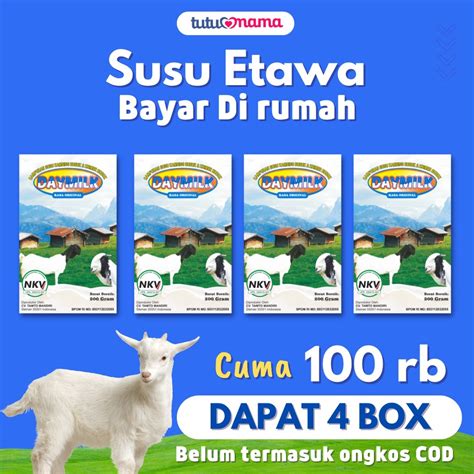 Jual Daymilk Paket Box Susu Kambing Etawa Bubuk Day Milk Susu