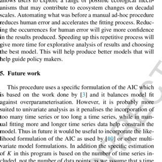 aicc values   iteration searches  red
