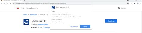 How To Install Selenium IDE For Chrome