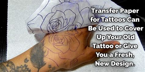 How To Use Transfer Paper For Tattoos Apply This 7 Steps 2024