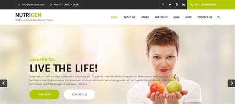 19 Of The Best Free Wordpress Fitness Themes