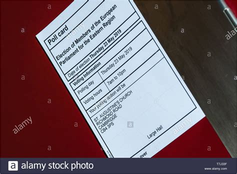 Blank Voter Id Card Assam Election Poll Card Stock Photos Election Poll