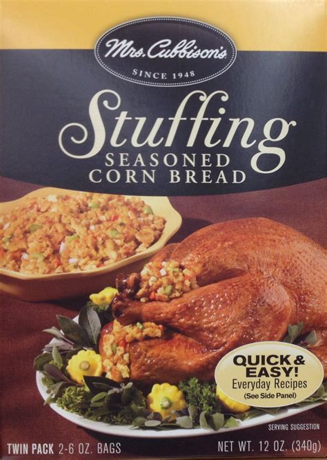 Mrs Cubbison S Corn Bread Stuffing Oz Boxes