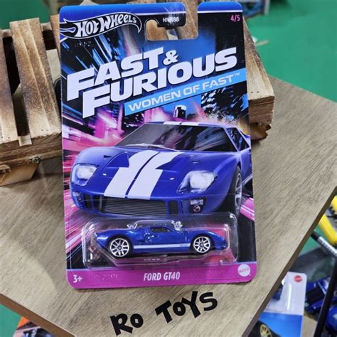 HOT WHEELS FORD GT40 FAST AND FURIOUS WOMEN OF FAST EXCLUSIVE SERIES Shopee Malaysia