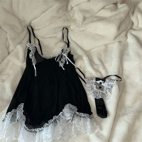 Hustler Lingerie Intimates Sleepwear Hustler Lingerie Babydoll Set One Size About A Small