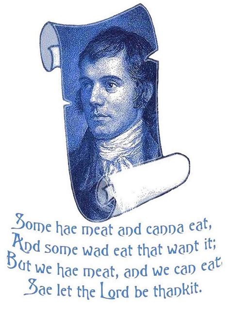 The Selkirk Grace Burns Night Supper Poem Painting by Taiche Acrylic ...