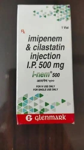 I Nem Mg Imipenem Cilastatin Injection Manufacturer Glenmark