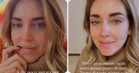 Chiara Ferragni Tremo di paura e piango ma va bene così Voglio