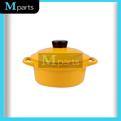 Ck 3l750ml Ceramic Baking Casserole 100 Ceramic 250ml X 2 Red