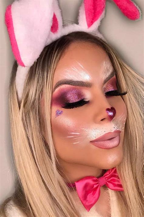 Pretty Bunny Face Makeup