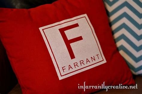 Monogrammed Pillow - Infarrantly Creative