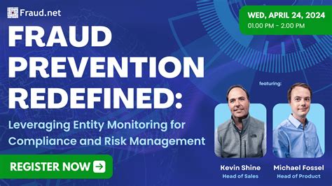 Webinar Fraud Prevention Redefined With Entity Monitoring