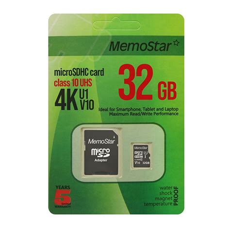 Memorijska Kartica Memostar Micro Sd Gb U V Sd Adapter Ms