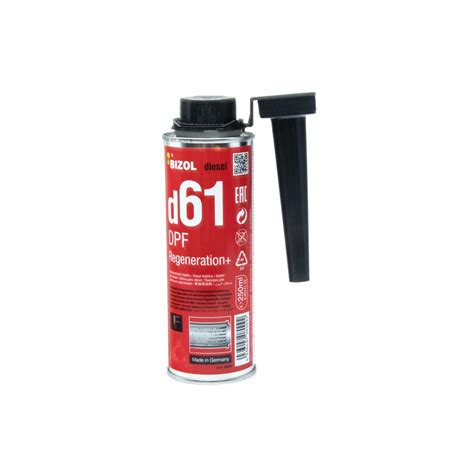 BIZOL DPF REGENERATION+ D61 CZYSZCZENIE DPF 0,25L - ChemiaSamochodowa24.pl