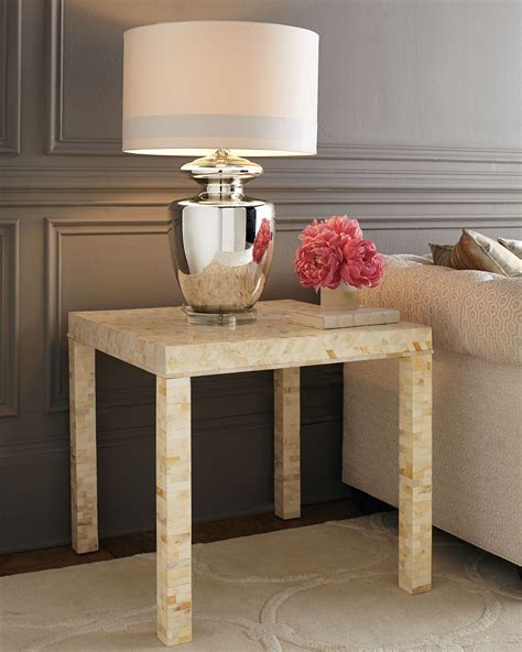 Зеркальная настольная лампа "Лоретта" • Louvre Home