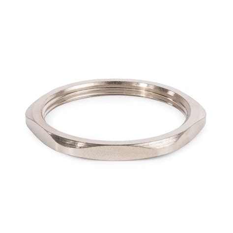 КВТ Гайка латунная ГП-М40 плоская (Fortisflex)