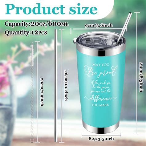 Norme Pcs Thank You Gifts May You Be Proud Tumbler Cup Oz