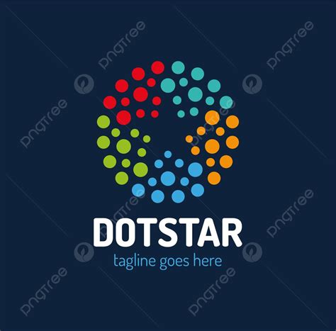 logo vektor  bintang  ruang negatif  menampilkan lingkaran