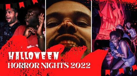 Insane Halloween Horror Nights The New Weeknd Maze At Universal