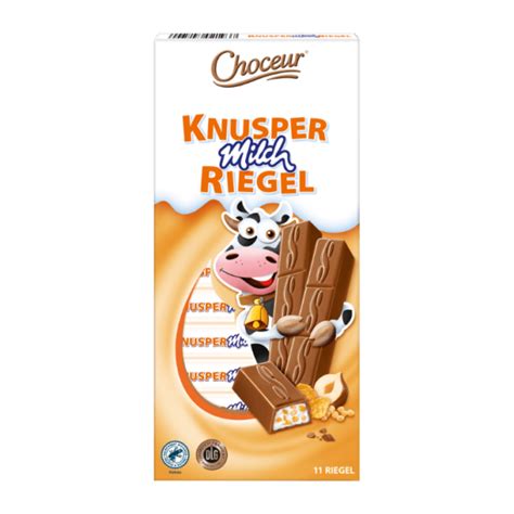 Choceur Schoko Milch Riegel Knusper Milch Riegel Dispix Der