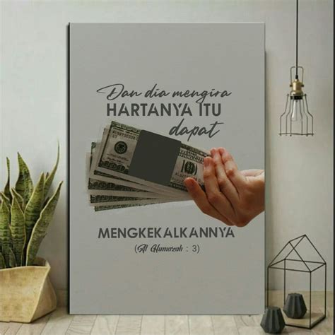 Jual HIASAN DINDING KATA KATA ISLAMI POSTER KAYU QUOTES WALL DECOR