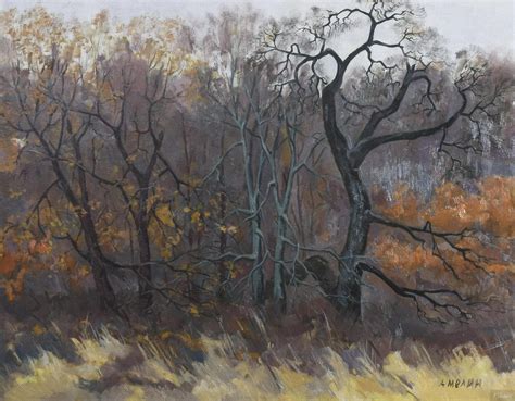 Картина Старый дуб - Реализм