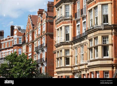 Apartment Buildings In Earls Court London England United Kingdom Uk
