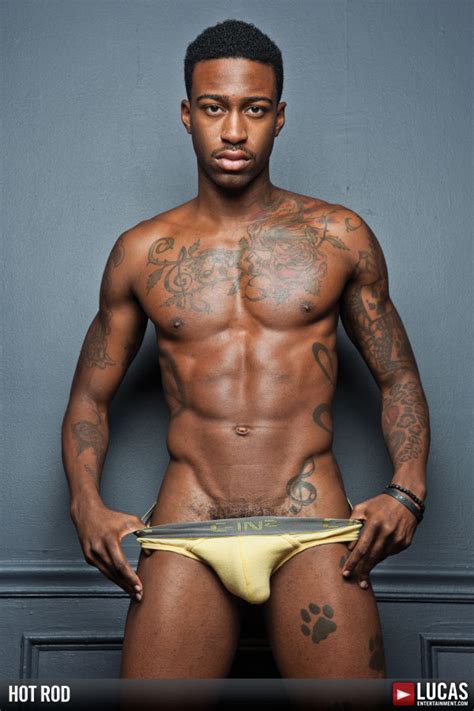 Hot Rod Stuffs His Black Bareback Dick Inside Jed Athens Ass