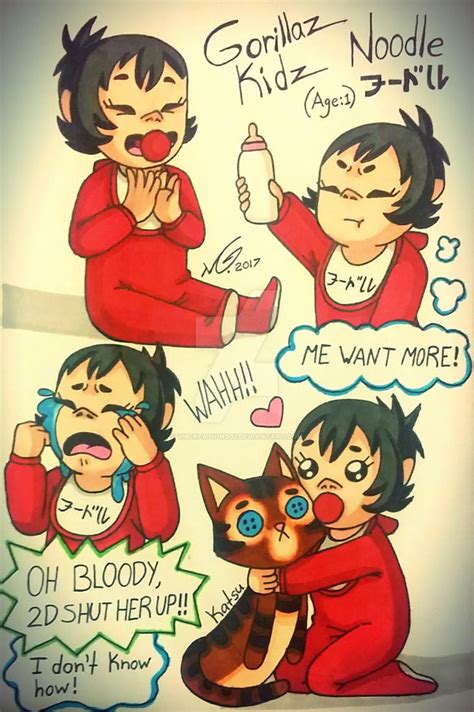 Gorillaz Kidz Noodle By Vmcreations02 On Deviantart