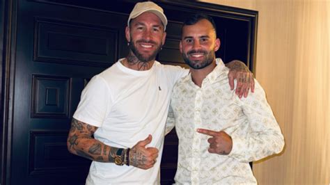 El esperado reencuentro entre Sergio Ramos y Jesé en Las Palmas El