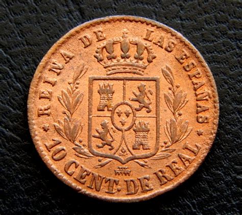 Spanje Isabel II 10 Céntimos de Real 1856 ceca de Catawiki