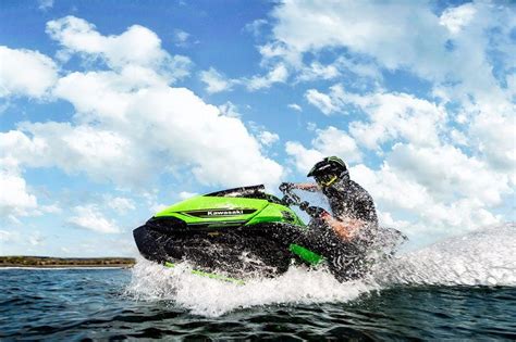 New 2019 Kawasaki Jet Ski Ultra 310r Ebony Lime Green Watercraft In