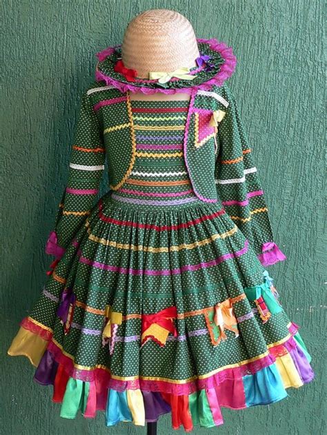 10 Vestidos Caipiras Para Festa Junina