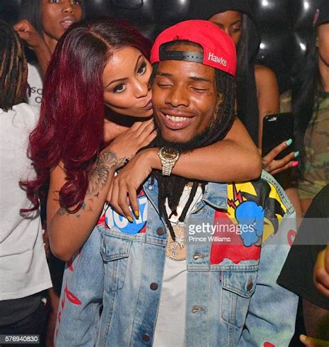 Alexis Sky And Fetty Wap Attend Medusa Lounge On July 15 2016 In