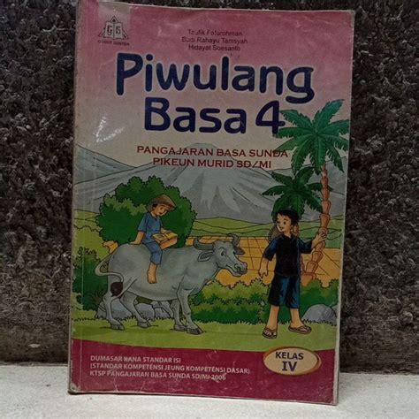 Jual Piwulang Basa Bahasa Sunda Kelas 4 SD Kondisi 80 Shopee