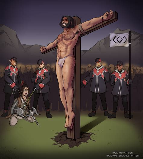 Crucifixion Commission By Imzero Hentai Foundry