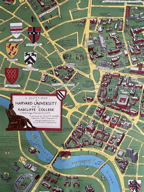 harvard university campus map