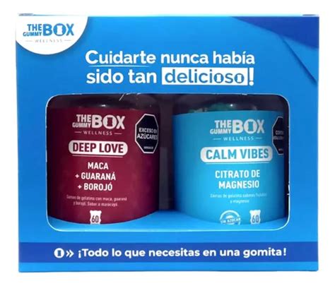 The Gummy Box Deep Love Potencializador Sex Sue O Reparador