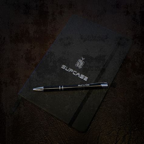 Official Limited Edition SUPCASE Notebook - Black | SUPCASE