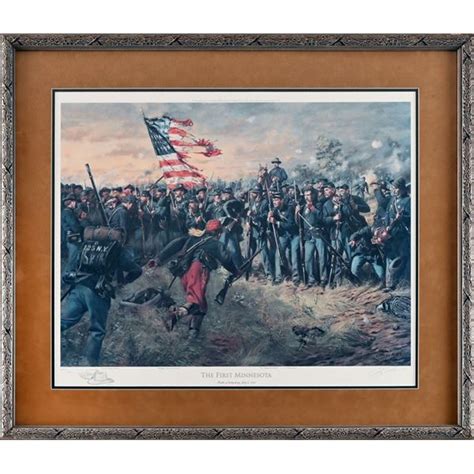 Don Troiani Civil War Print The First Minnesota