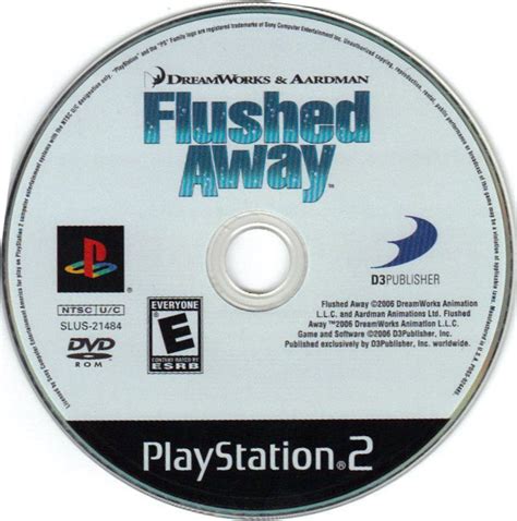 DreamWorks & Aardman Flushed Away cover or packaging material - MobyGames