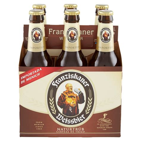 Franziskaner Weissbier Naturtrüb 6 x 35,5 Cl | Everli