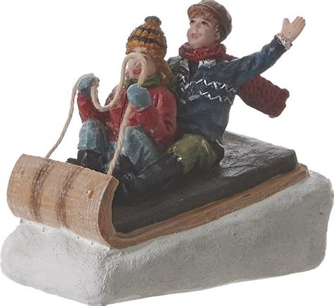 Luville Fun On A Sleigh Kersthuisjes Kerstdorpen Bol