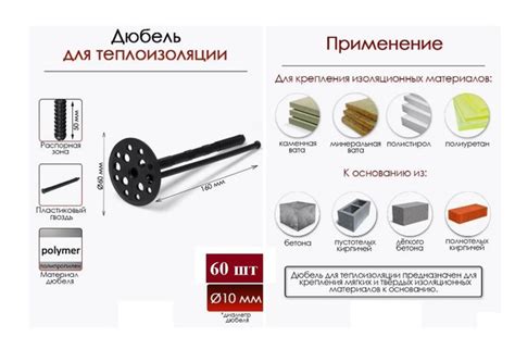 Дюбель 10 мм x 160 мм 60 шт. - купить по выгодной цене в интернет ...