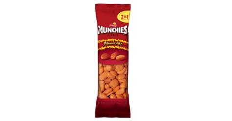 Munchies Flamin Hot Flavored Peanuts 36 Count 1 625 Oz Bags Just